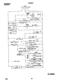 WIRING DIAGRAM Diagram and Parts List for FRS28ZGED3  Frigidaire Refrigerator