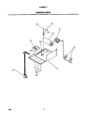 CONTROL PARTS Diagram and Parts List for FAH08EJ1T1  Frigidaire Air Conditioner
