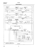 WIRING SCHEMATIC Diagram and Parts List for FEFL88ASB  Frigidaire Range