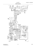 WIRING DIAGRAM Diagram and Parts List for GLHS67EFPW0  Frigidaire Refrigerator