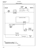 WIRING SCHEMATIC Diagram and Parts List for FGF337BCD  Frigidaire Range