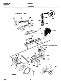 CONTROLS Diagram and Parts List for GRS20ZRHW0  Gibson Refrigerator