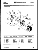 POWER CONTROL Diagram and Parts List for 56-1246-00-04  Tappan Microwave