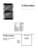 COVER Diagram and Parts List for E30EW85GSS5  Electrolux Wall Oven