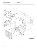 REPLACEMENT PARTS Diagram and Parts List for E308WV60ES  Electrolux Range Hood