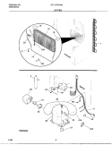 SYSTEM Diagram and Parts List for GFU14F3HW3  Gibson Freezer