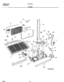 SYSTEM Diagram and Parts List for FRT22RGJB2  Frigidaire Refrigerator