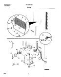 SYSTEM Diagram and Parts List for FFU11FK1CW0  Frigidaire Freezer