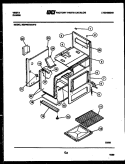 BODY PARTS Diagram and Parts List for 30DGMCWAN4  Tappan Range