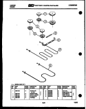 Part Location Diagram of 5303051519 Frigidaire Bake Element - 240V
