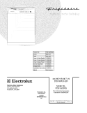 COVER Diagram and Parts List for FDB1502RGM0  Frigidaire Dishwasher