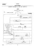 WIRING SCHEMATIC Diagram and Parts List for GS18HTZBW4  Frigidaire Refrigerator