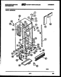 CABINET PARTS Diagram and Parts List for RS249MCD0  Frigidaire Refrigerator