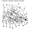 WRAPPER / BODY Diagram and Parts List for 56-2278-10-02  Tappan Microwave