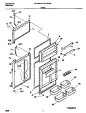 Part Location Diagram of 5303917798 Frigidaire PANEL-Refrigerator DOOR