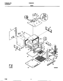 BODY Diagram and Parts List for FEB500CESB  Frigidaire Wall Oven