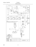 WIRING DIAGRAM Diagram and Parts List for TGF605EW2  Tappan Wall Oven