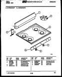 Part Location Diagram of 5301321001 Frigidaire Burner Grate - Black
