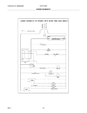 WIRING SCHEMATIC Diagram and Parts List for DGHT1844KR5  Frigidaire Refrigerator