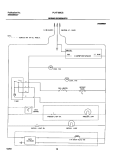 WIRING SCHEMATIC Diagram and Parts List for PLHT189CSK0  Frigidaire Refrigerator
