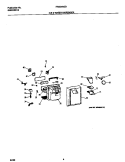 ICE & WATER DISPENSER Diagram and Parts List for FRS24AGDB0  Frigidaire Refrigerator