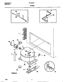 SYSTEM Diagram and Parts List for GFC20M4AW5  Gibson Freezer