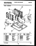SYSTEM PARTS Diagram and Parts List for WAS186P2K2  Frigidaire Air Conditioner