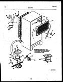 SYSTEM AND AUTOMATIC DEFROST PARTS Diagram and Parts List for ATG180VNCD0  Frigidaire Refrigerator