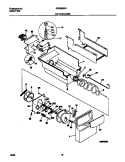 ICE CONTAINER Diagram and Parts List for GRS26ZRGD1  Gibson Refrigerator
