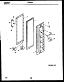Part Location Diagram of 215475511 Frigidaire PANEL-Freezer  DOOR
