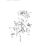 CABINET W / FAN ASSEMBLY Diagram and Parts List for TSK210ANOD  Kelvinator Refrigerator