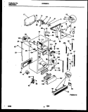 CABINET PARTS Diagram and Parts List for FRT26XHAY0  Frigidaire Refrigerator