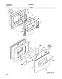 Part Location Diagram of 318056813 Frigidaire BAFFLE