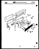 BACKGUARD Diagram and Parts List for 31-4968-32-01  Tappan Range