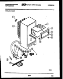 SYSTEM AND AUTOMATIC DEFROST PARTS Diagram and Parts List for RC141MCD0  Frigidaire Refrigerator