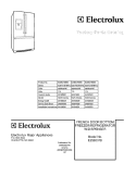 COVER Diagram and Parts List for E23BC78ISS4  Electrolux Refrigerator