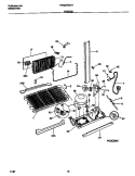 SYSTEM Diagram and Parts List for FRT22TSEK1  Frigidaire Refrigerator