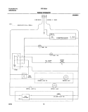WIRING SCHEMATIC Diagram and Parts List for FRT18B5AW1  Frigidaire Refrigerator