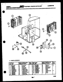 ELECTRICAL PARTS Diagram and Parts List for AK21E4RTBA  Gibson Air Conditioner