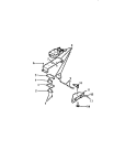LATCH MECHANISM Diagram and Parts List for REG36CAL2  Frigidaire Range
