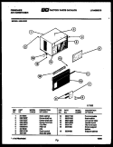 Part Location Diagram of 3203489 Frigidaire SUPPORT-CABINET