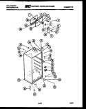 CABINET PARTS Diagram and Parts List for TPK140EN0D  Kelvinator Refrigerator