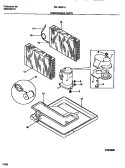 COMPRESSOR PARTS Diagram and Parts List for FAL106W1A2  Frigidaire Air Conditioner