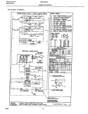 WIRING DIAGRAM Diagram and Parts List for MEF367CGB1  Frigidaire Wall Oven