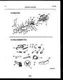 ICE MAKER AND INSTALLATION PARTS Diagram and Parts List for FPGS18TIPLL0  Frigidaire Refrigerator