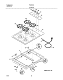 Part Location Diagram of 318077411 Frigidaire BURNER BOX