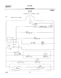WIRING SCHEMATIC Diagram and Parts List for FRT15G4BW1  Frigidaire Refrigerator
