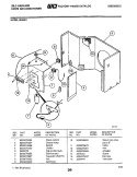 Part Location Diagram of 5303270057 Frigidaire HARNESS