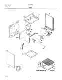 BODY Diagram and Parts List for WLF311SHDA  Westinghouse Range