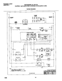 WIRING DIAGRAM Diagram and Parts List for MGF355BGDB  Frigidaire Range